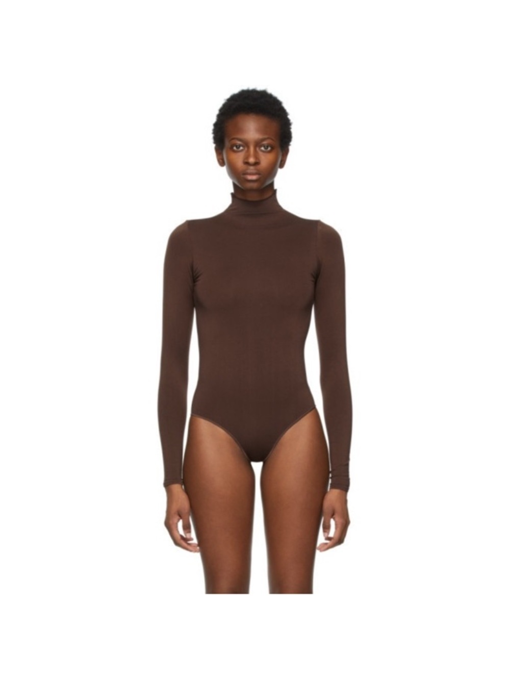 SKIMS Essential Mock Neck
Long Sleeve Bodysuit